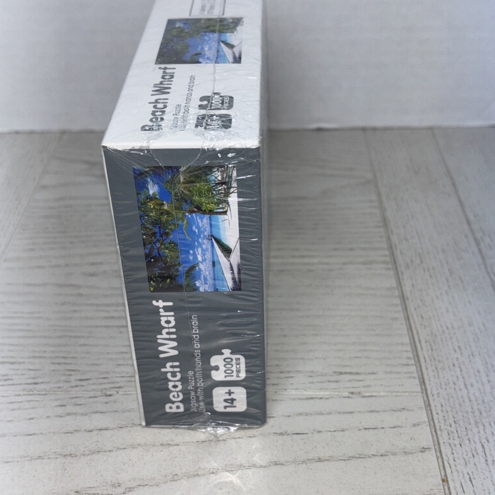 Snorain Beach Wharf 1000 Piece Jigsaw Puzzle NEW SEALED - Picture 3 of 7